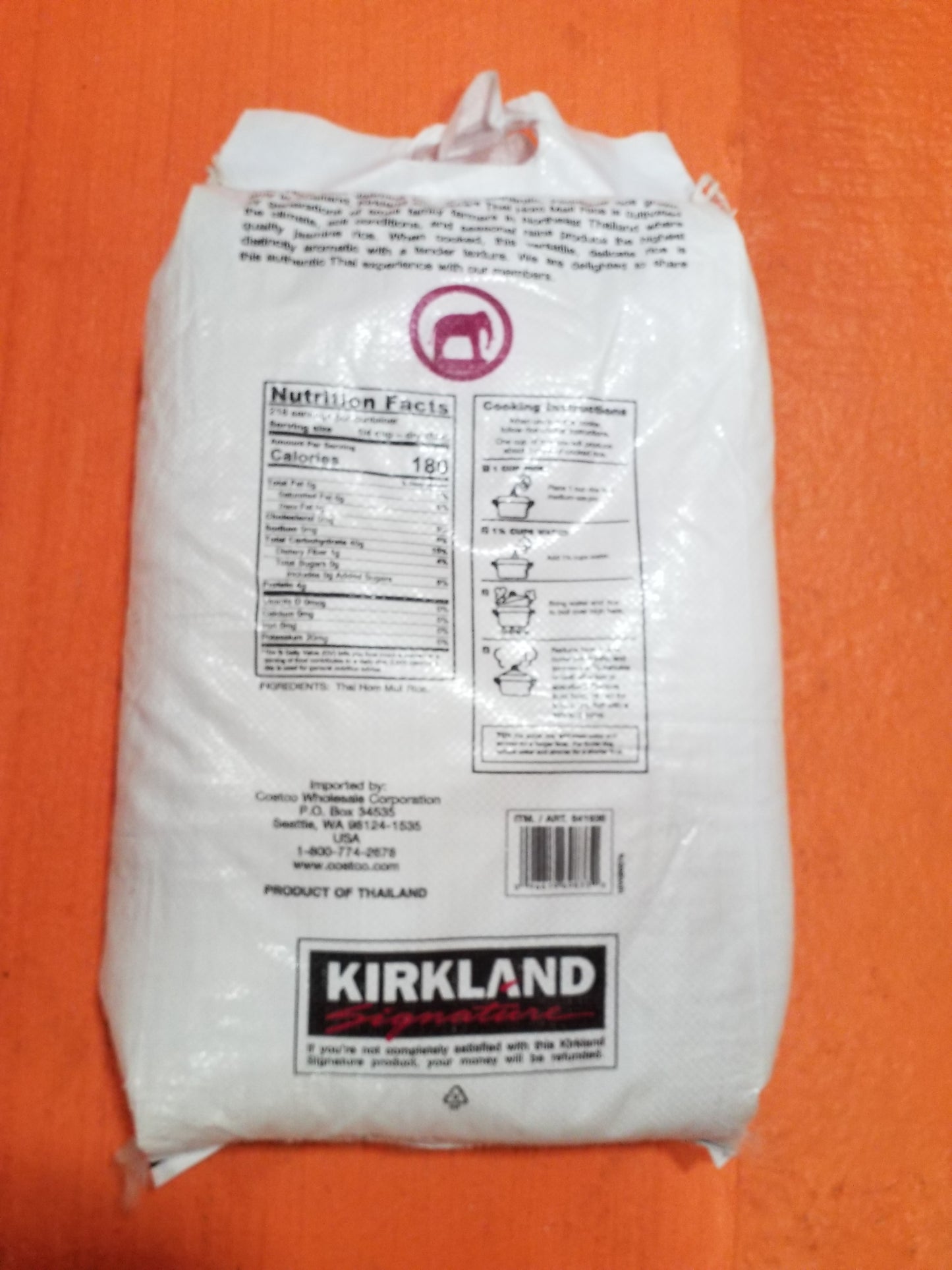KIRKLAND JASMINE RICE