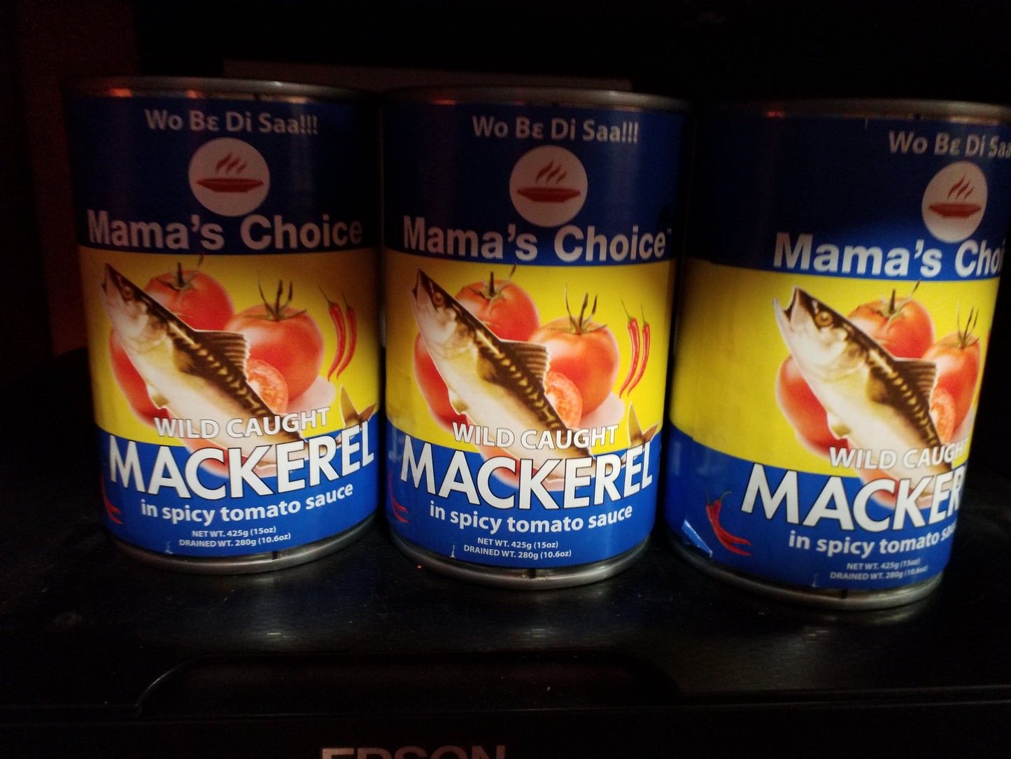 Mama Choice Mackerels Red /Blue / Green