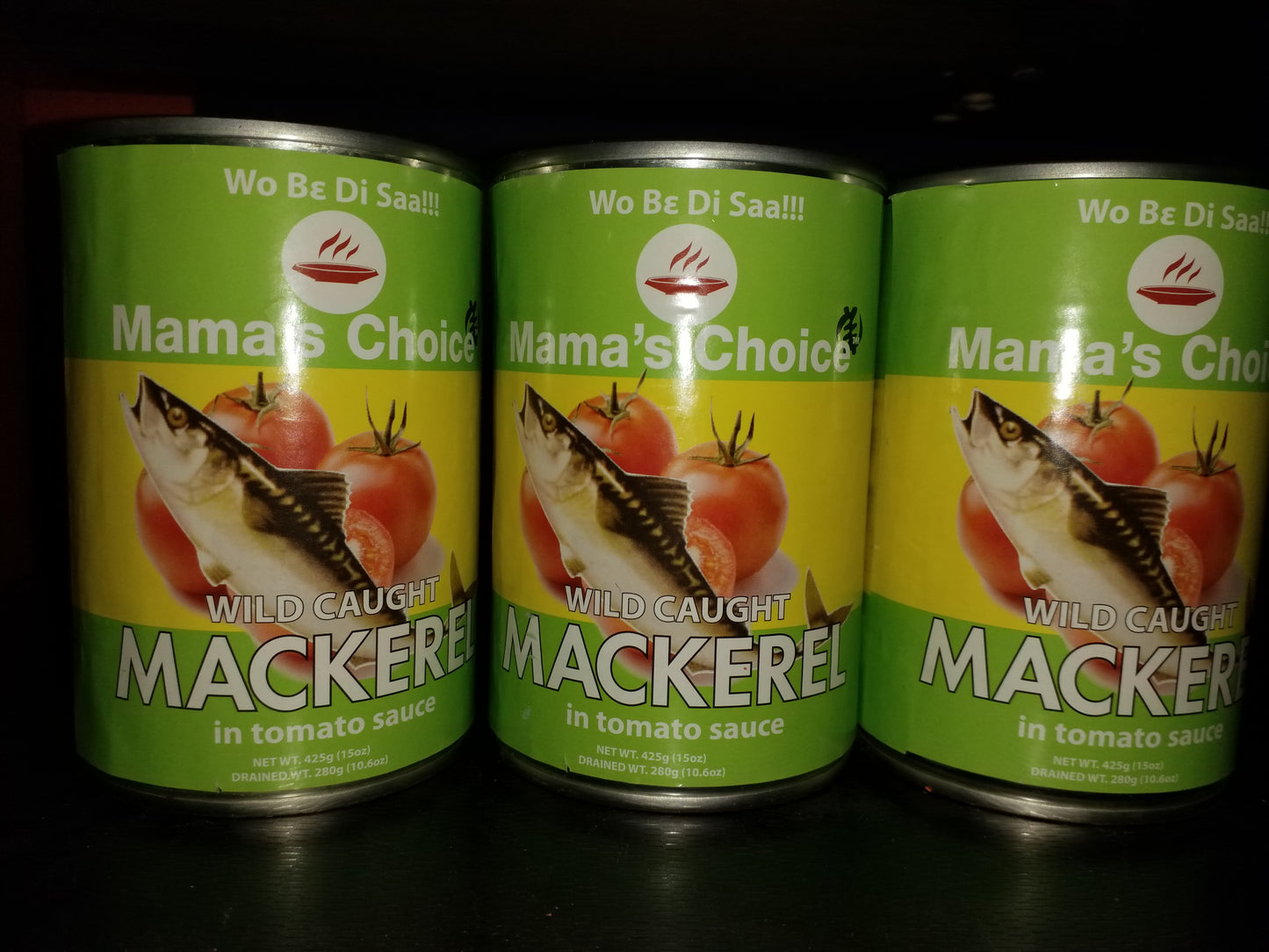 Mama Choice Mackerels Red /Blue / Green