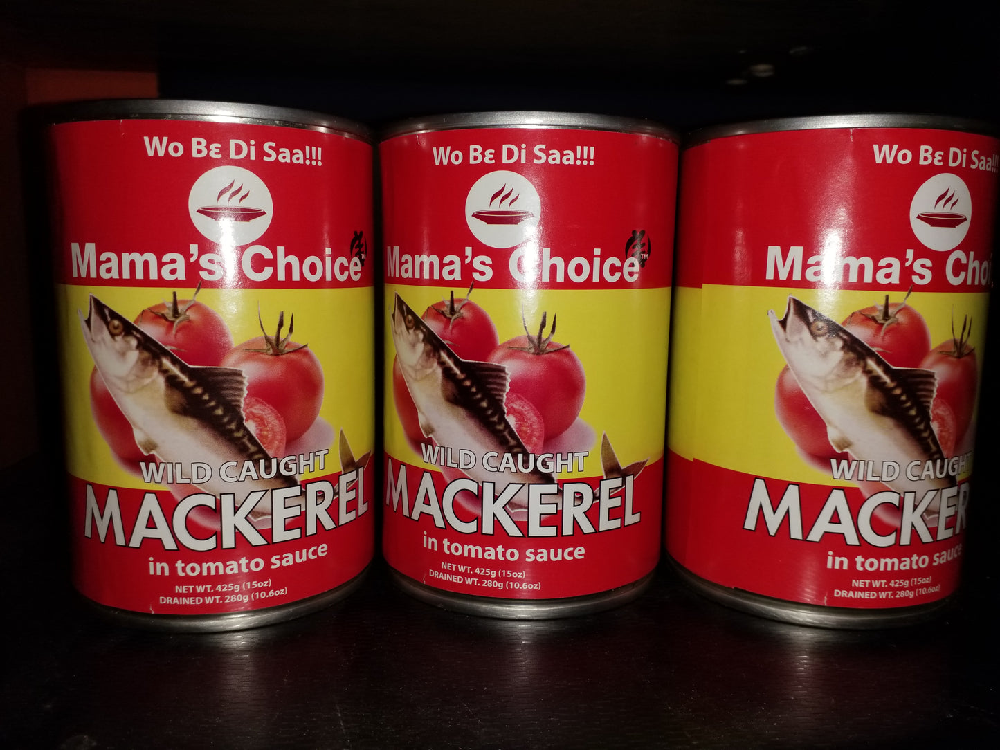 Mama Choice Mackerels Red /Blue / Green