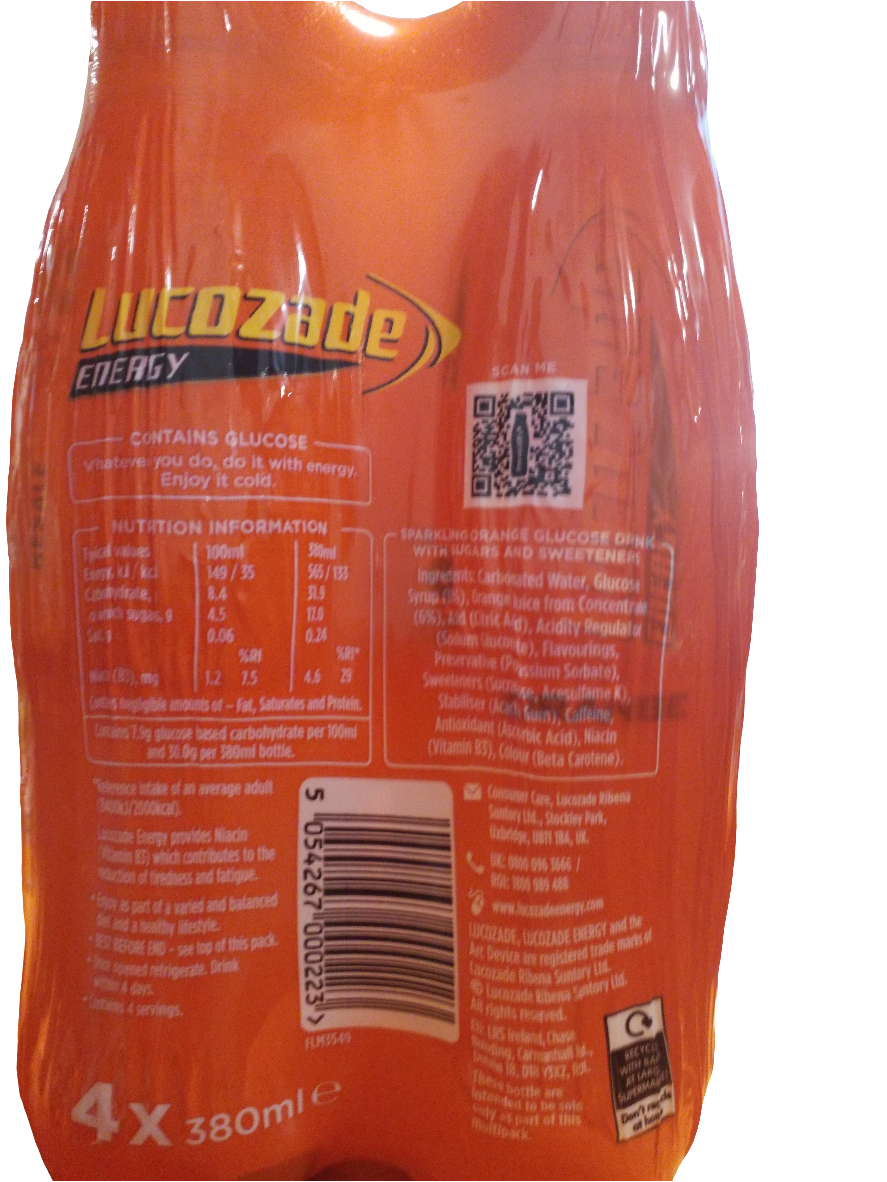 Lucozade Energy Drink