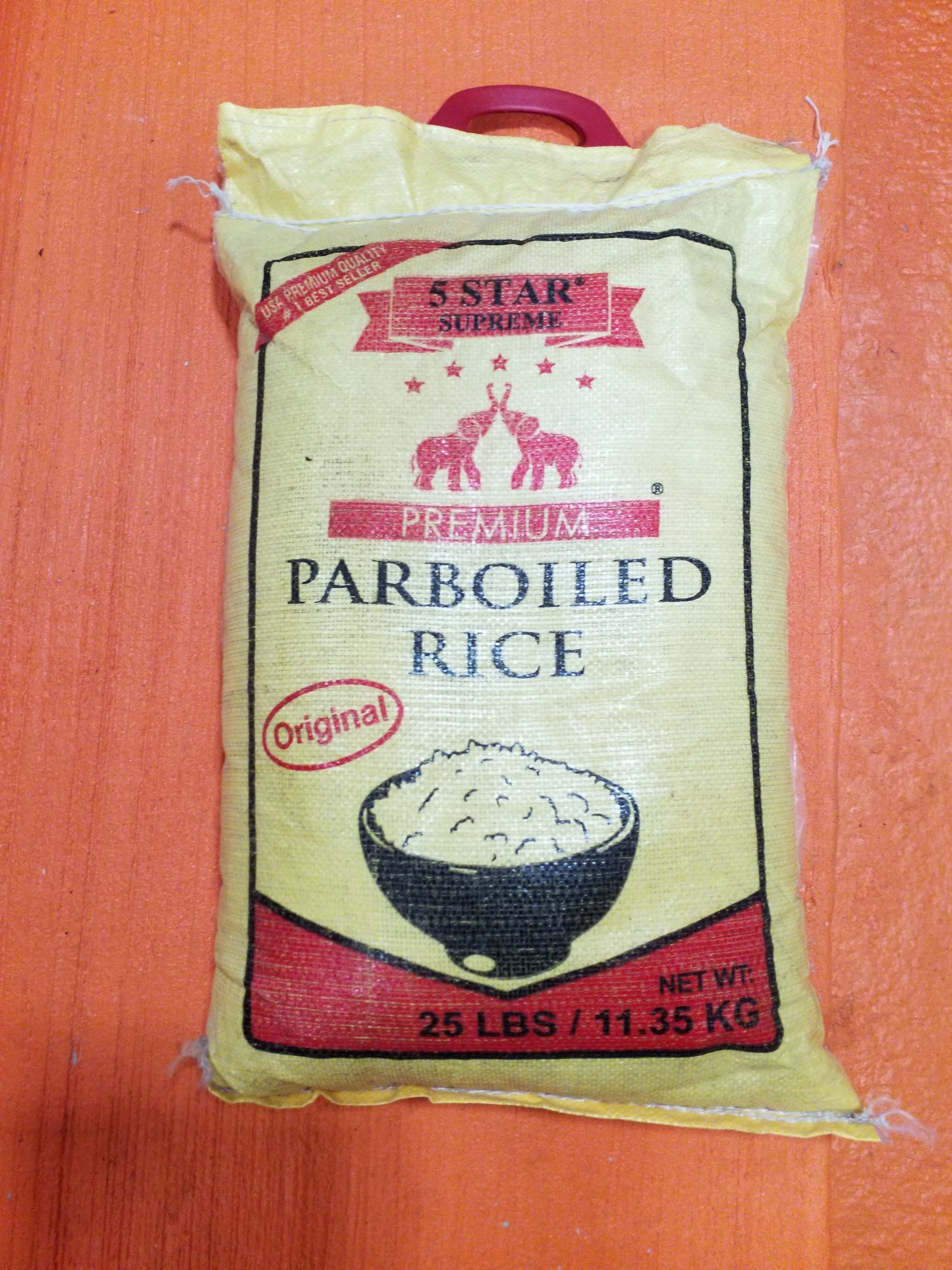 5 STAR PARBOILED RICE