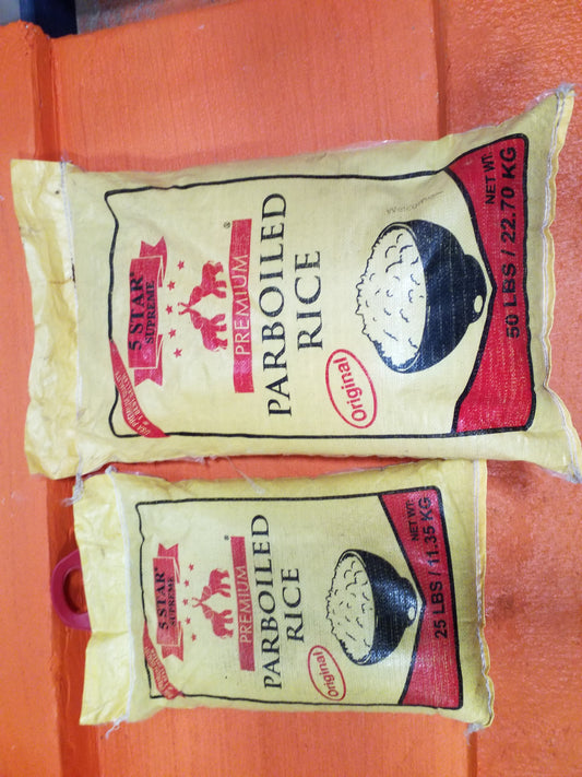 5 STAR PARBOILED RICE