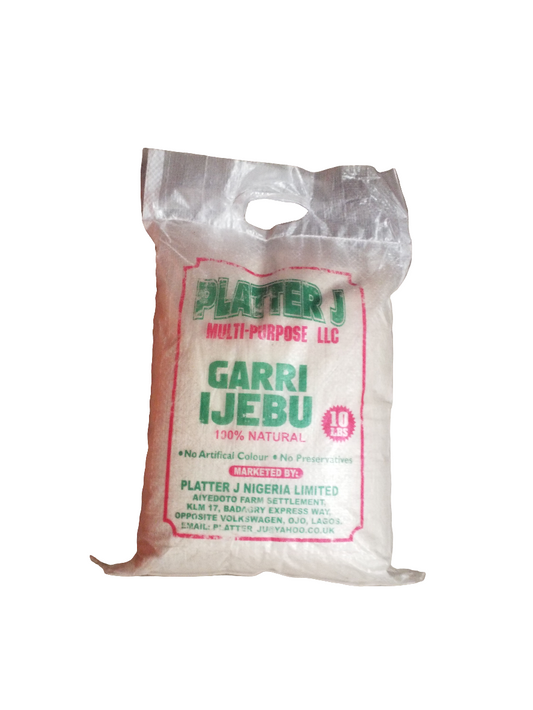 Platter J Ijebu Gari